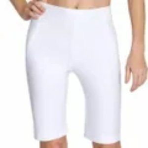 Womens Tail White Label Pull On 17" Golf Shorts Size 10 Burmuda Chino UPF 50 NEW